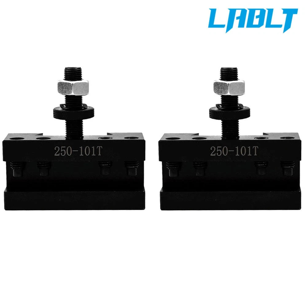 Wedge Tool Post Set for AXA 250-111 (Swing Dia 12") + 2 Extra Tool Holders