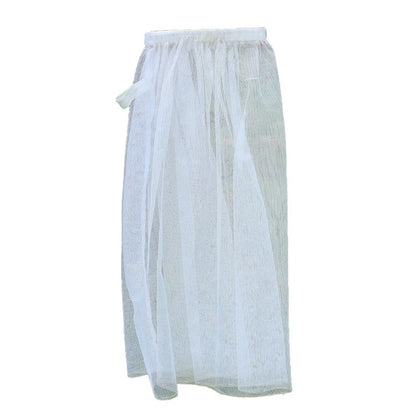 Mesh Skirt for Camping Fishing Hiking Adjustable Half Body Full Body Design