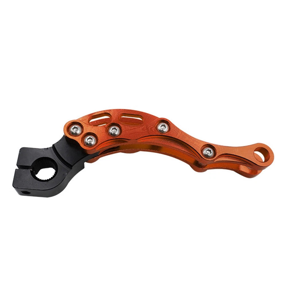 CNC Modified Shift Lever Parts for Motorcycle (Universal Fit) - Orange