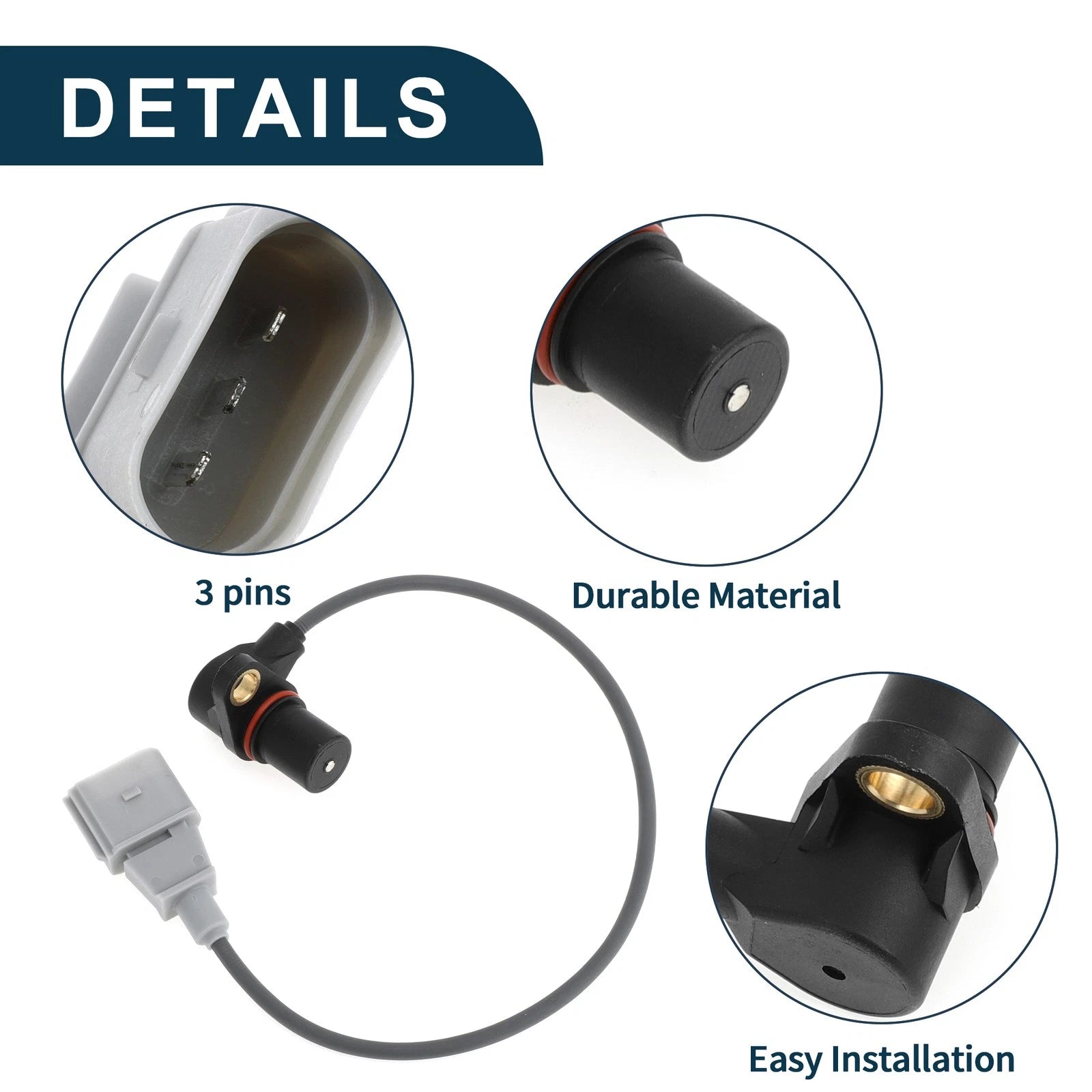 Crankshaft Position Sensor for Audi A4 B7 2.7 TDI (2005–2008)