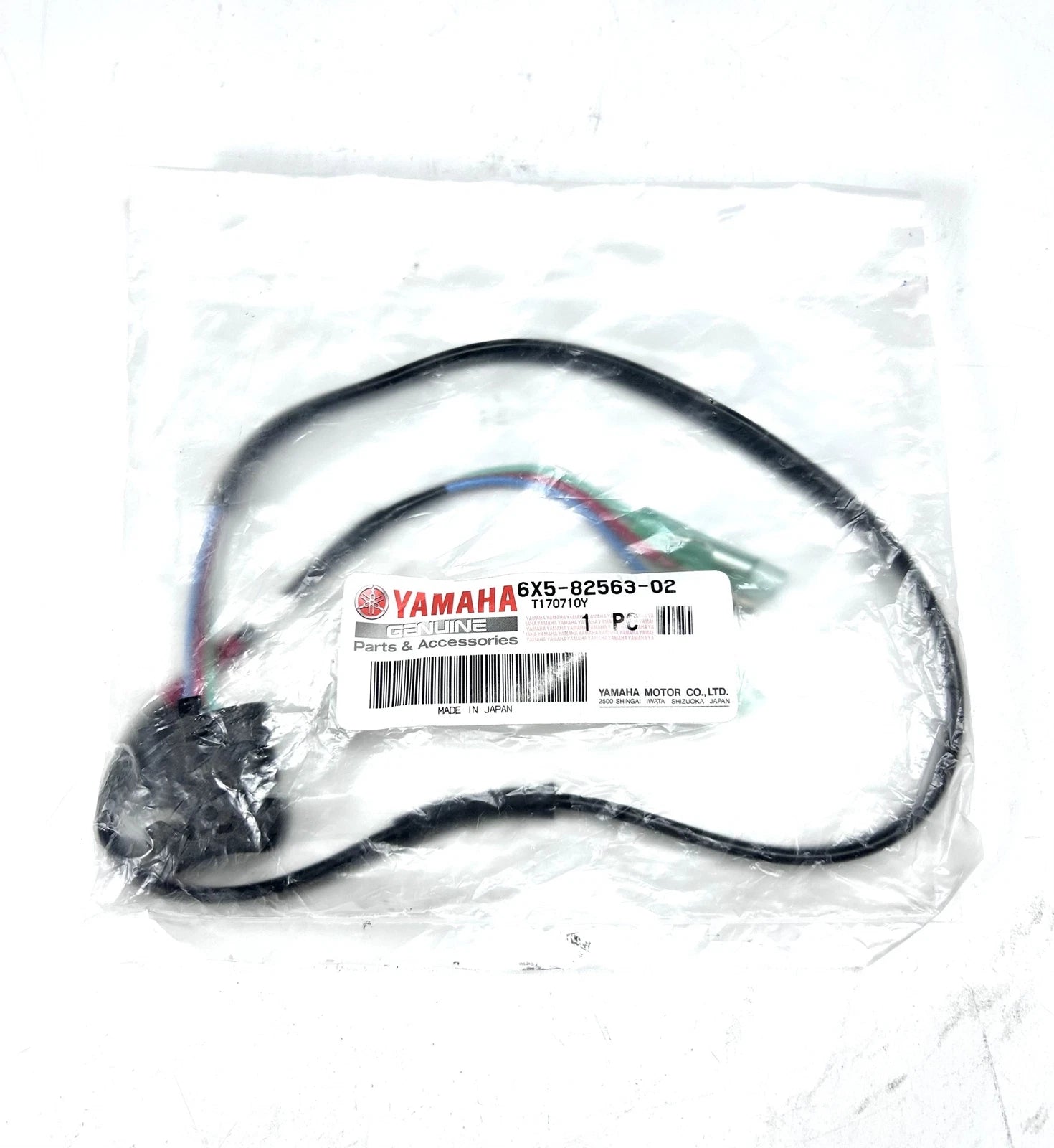 Yamaha Up/Down Trim Tilt Switch Cable Assembly 6X5-82563-02