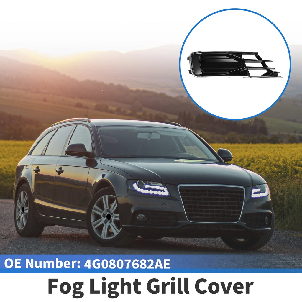 Front Right Fog Light Grill Replacement for Audi A6 (2016–2018)