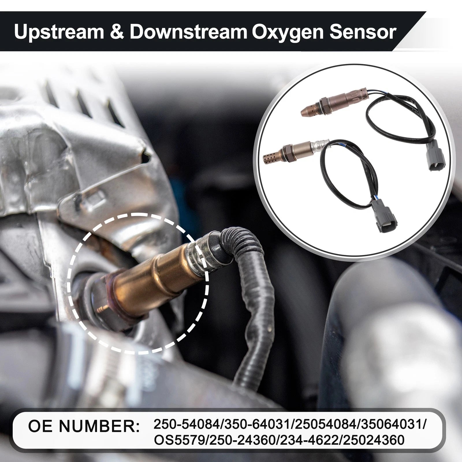 Upstream Oxygen Sensor Replacement for Toyota Camry 2.5L 2012–2017