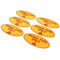 2X 4-Inch Weatherproof Vinyl Decal for Gas Oil Mix Tank