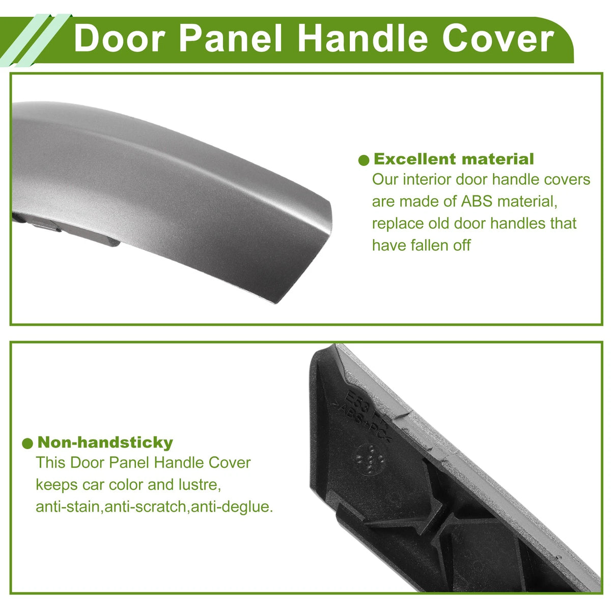 Door Panel Handle Pull Trim Cover for BMW X5 E53 (1999–2006) No. 51417122202