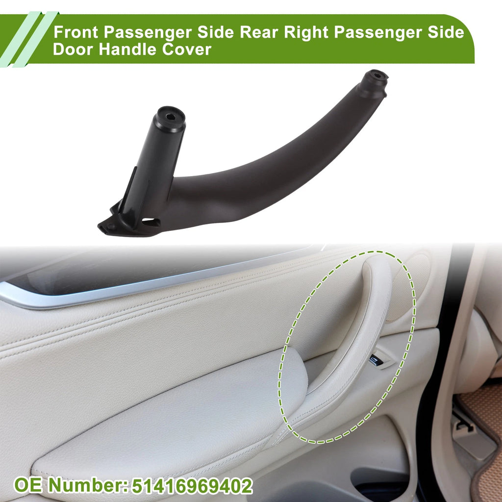 Door Panel Handle Pull Trim Cover Replacement for BMW X5 E70 (2007–2013)