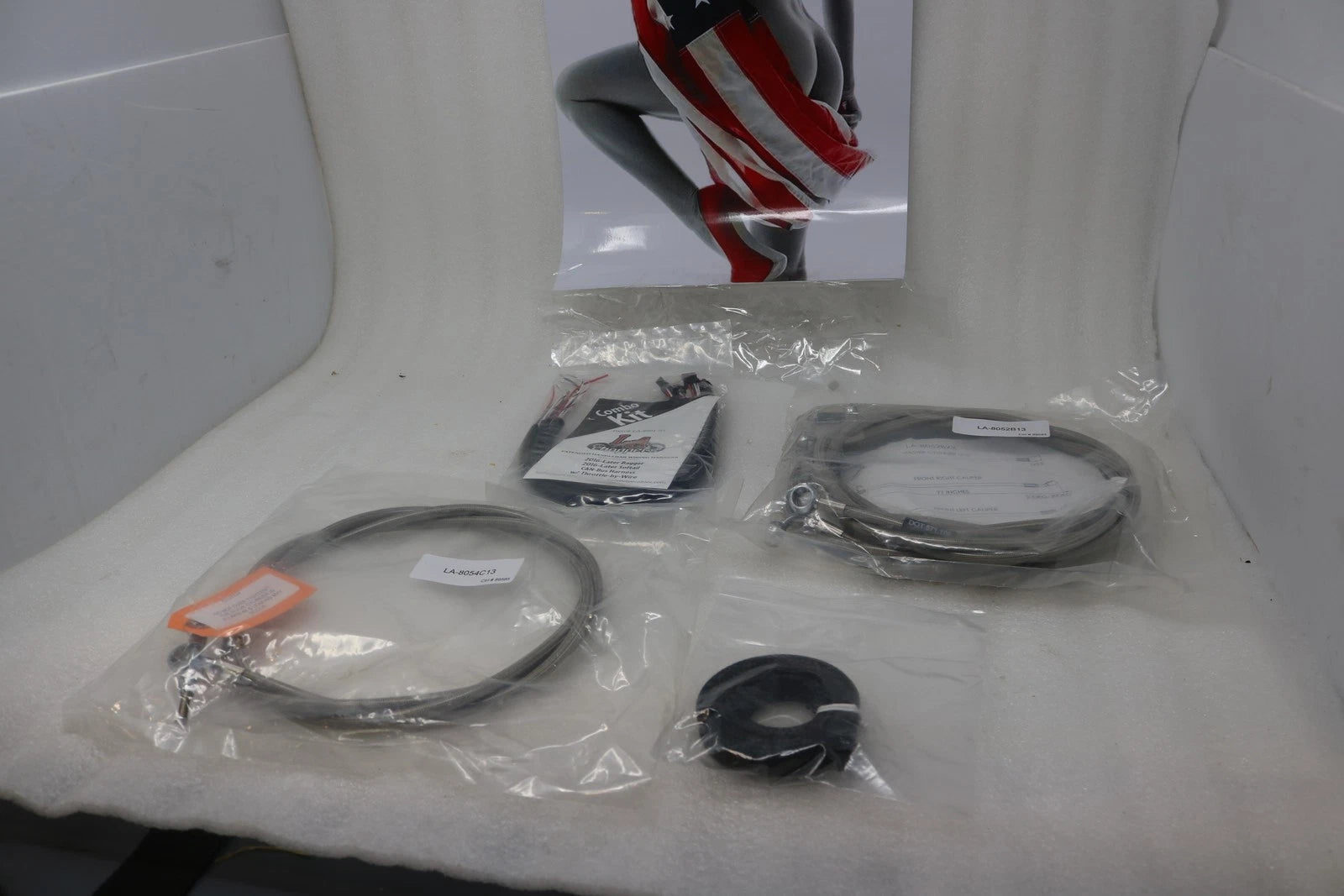 LA-8054KT2-13 Cable Kit for Harley (2017–Present) 12-14"