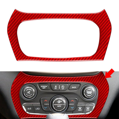 Multimedia Air Conditioning Panel Cover Trim for Jeep Cherokee (2014–2023)
