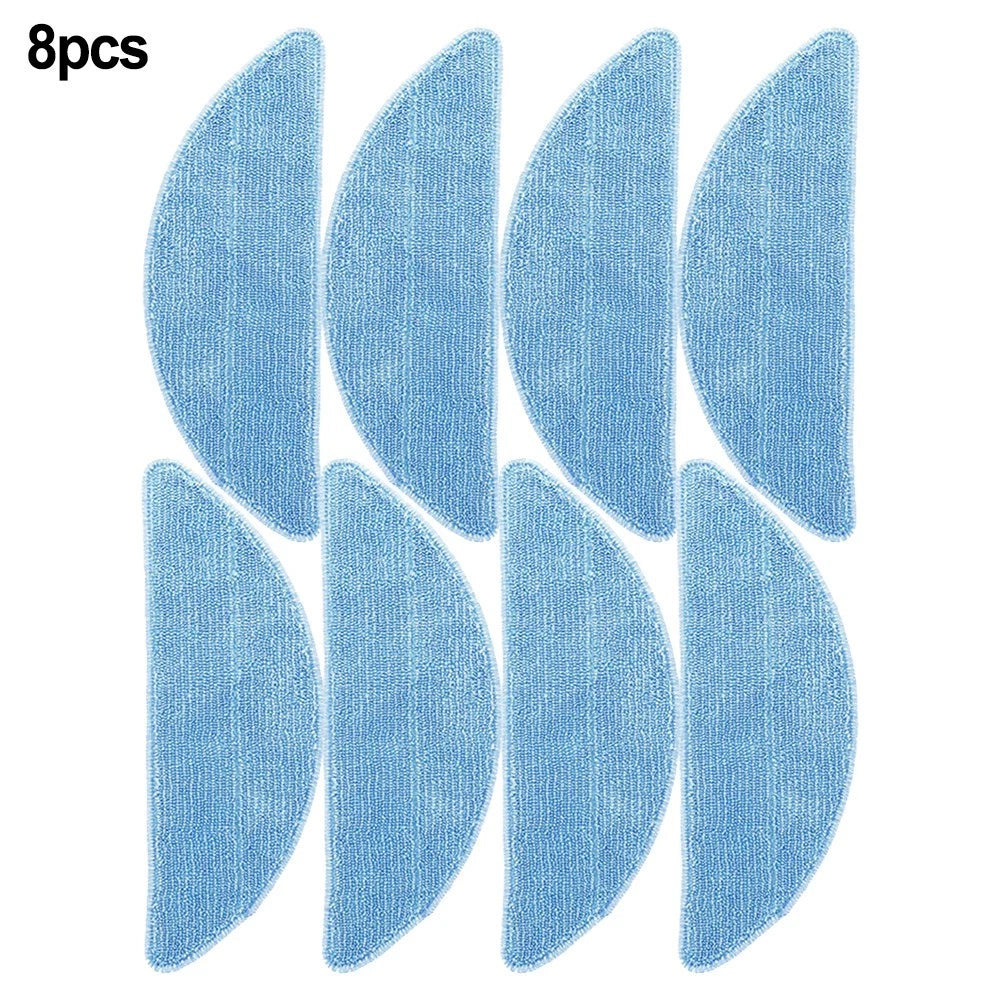 8X Replacement Mop Cloths for Conga Max XTreme Robot Vacuum Cleaner