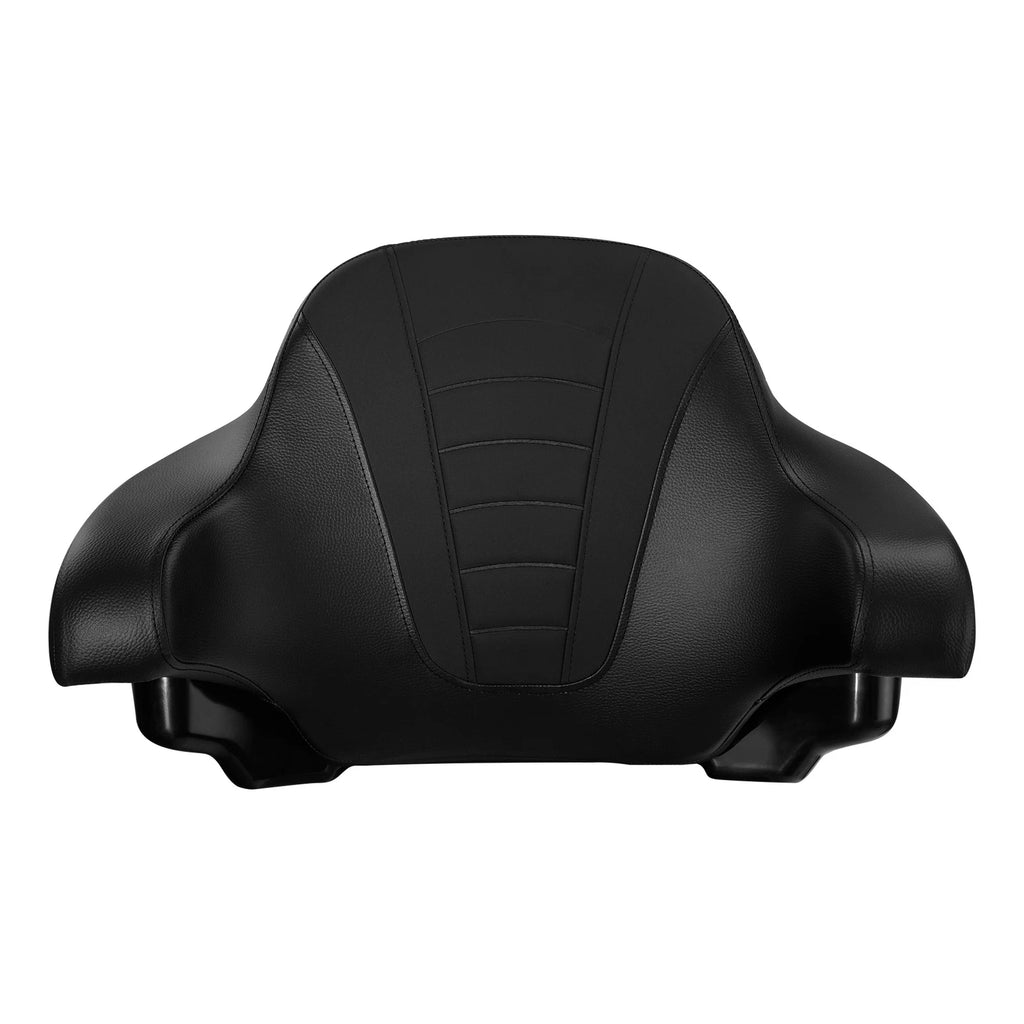Chopped Trunk Backrest Pad Light Mount Rack for Harley Touring (2014–2026)