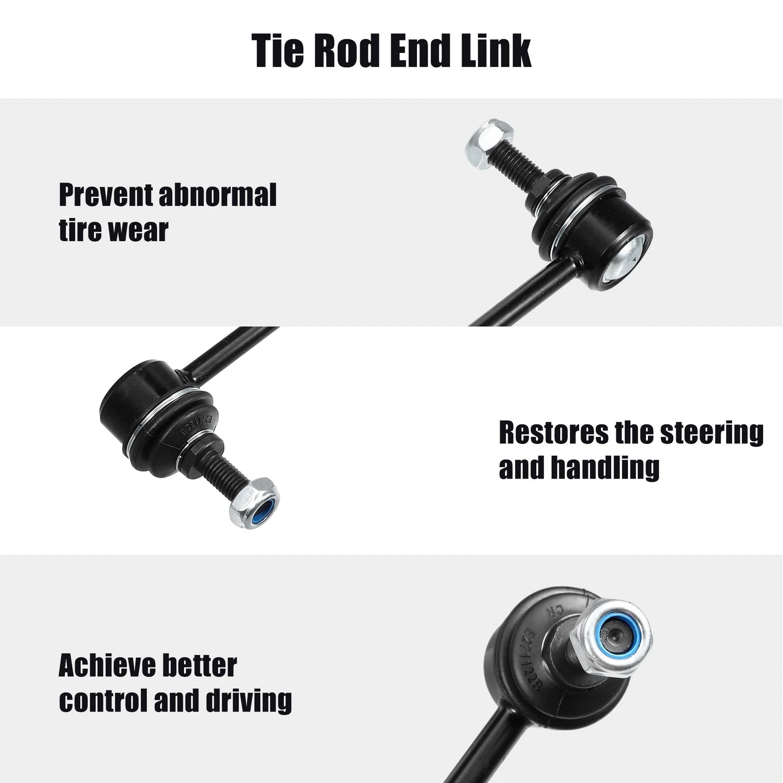Sway Bar Links Front Left Right Replacement for Dodge Dart (2013–2016)