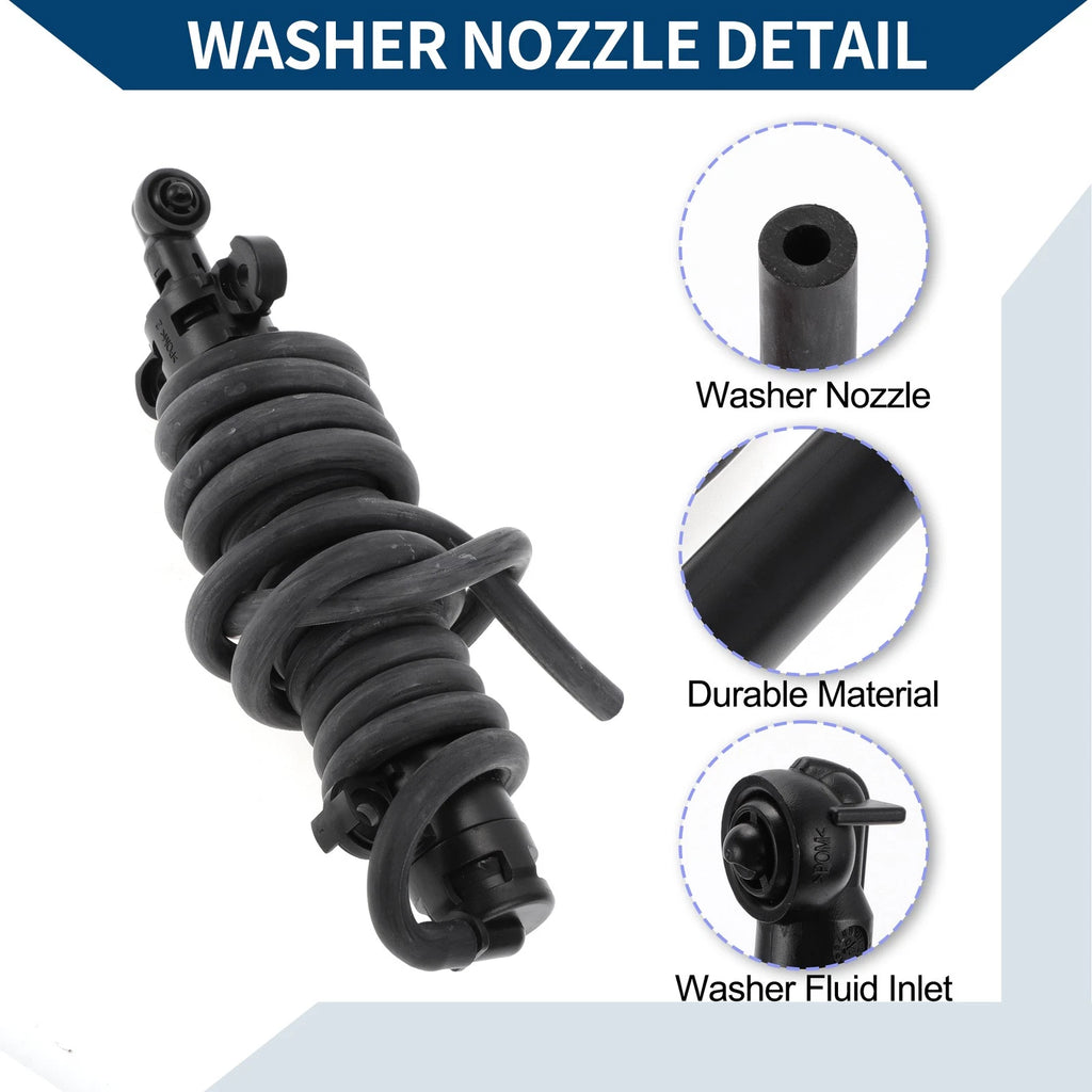 Front Driver Side Headlight Washer Nozzle for Land Rover Range Rover Evoque (2012–2018)