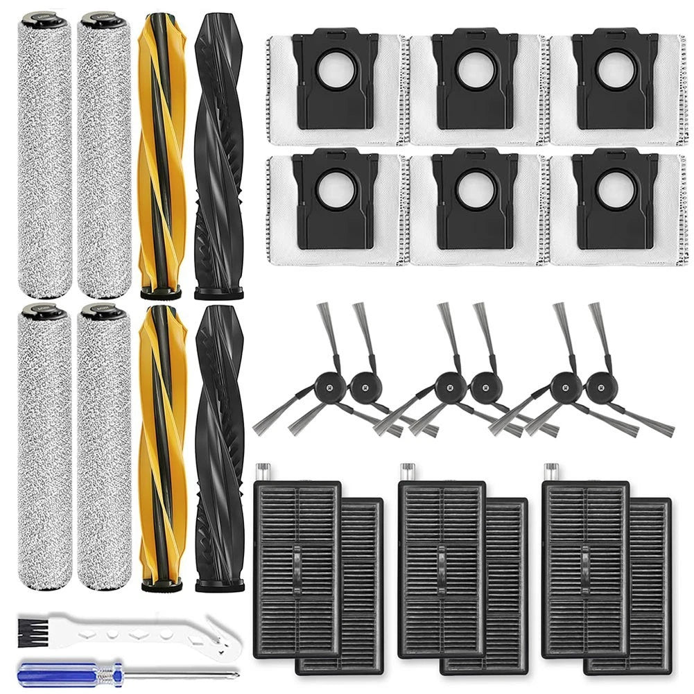 Replacement Brush Filter Kit for Dreame Aqua10 Ultra Vacuum Cleaner