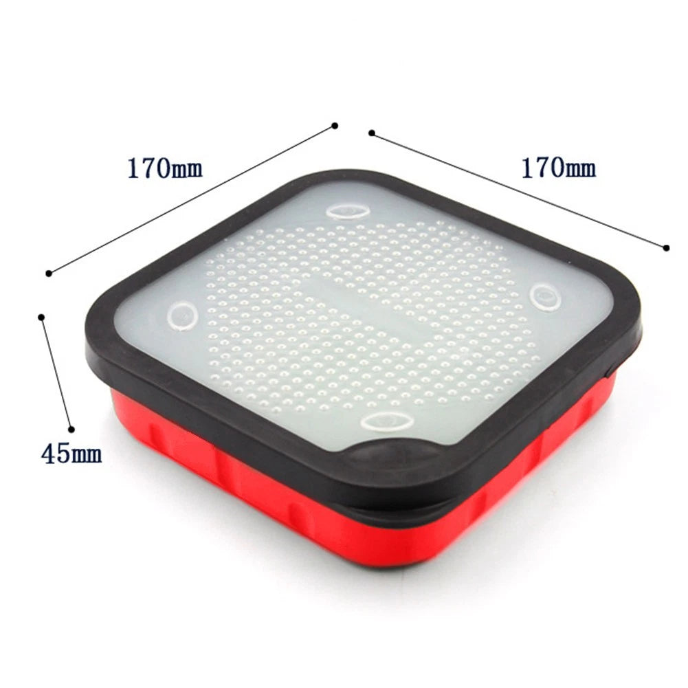 2X Plastic Holes Redworm Box for