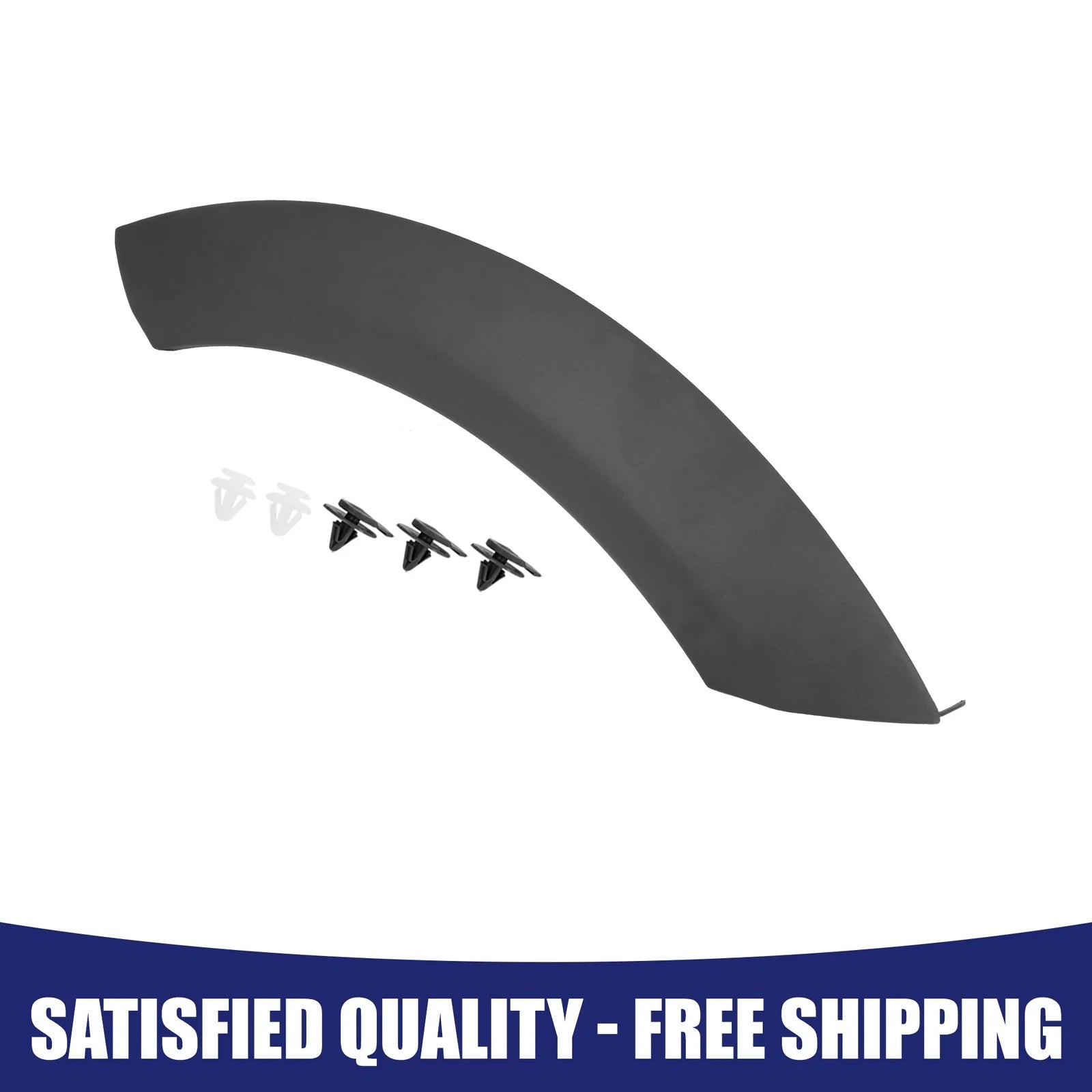 Wheel Arch Trim Guard Front Right Side for BMW (2008–2018) Black
