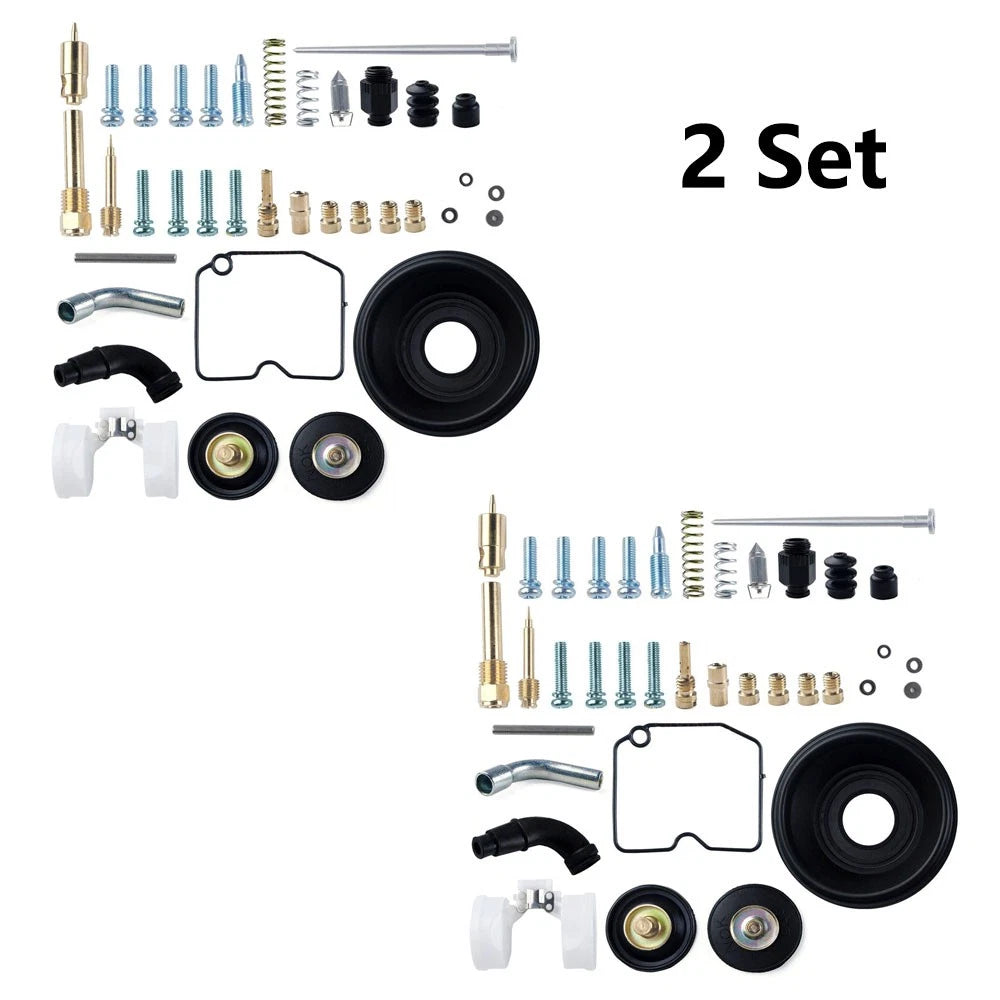 2X Carburetor Repair Kit for Arctic Cat 350 366 400 500 DVX 300 Prowler 650