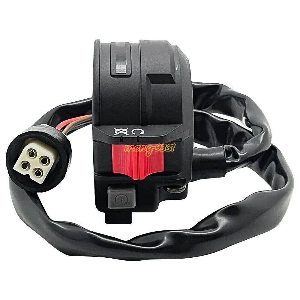 Left Handlebar Start Run Off Headlight Switch for Yamaha Badger 80 (1988–1994)