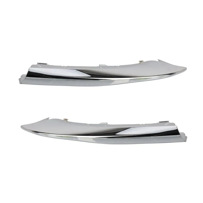 Chrome ABS Front Bumper Vent Mesh Trim for Mercedes W222 (2014–2017)