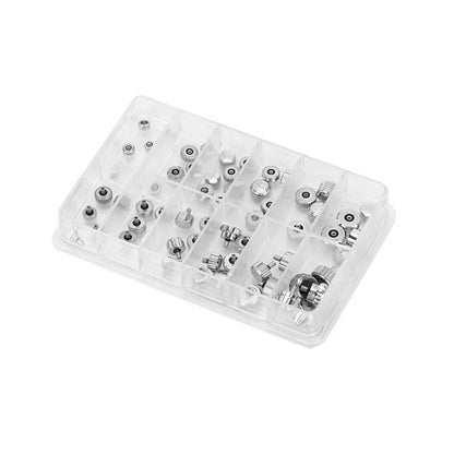 Stainless Steel Watch Crown Button Kit for Watchmaking (No Year Range)