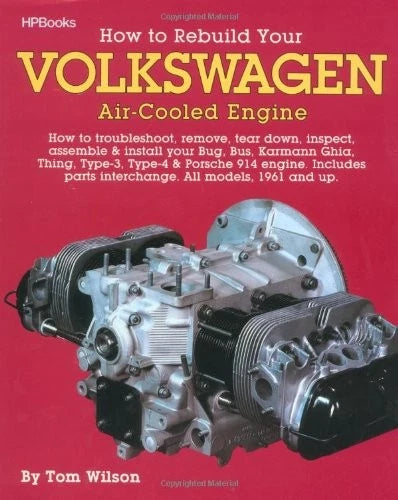 Manual & Rebuild Kit for VW Beetle & Karmann Ghia (Air-Cooled Engine)