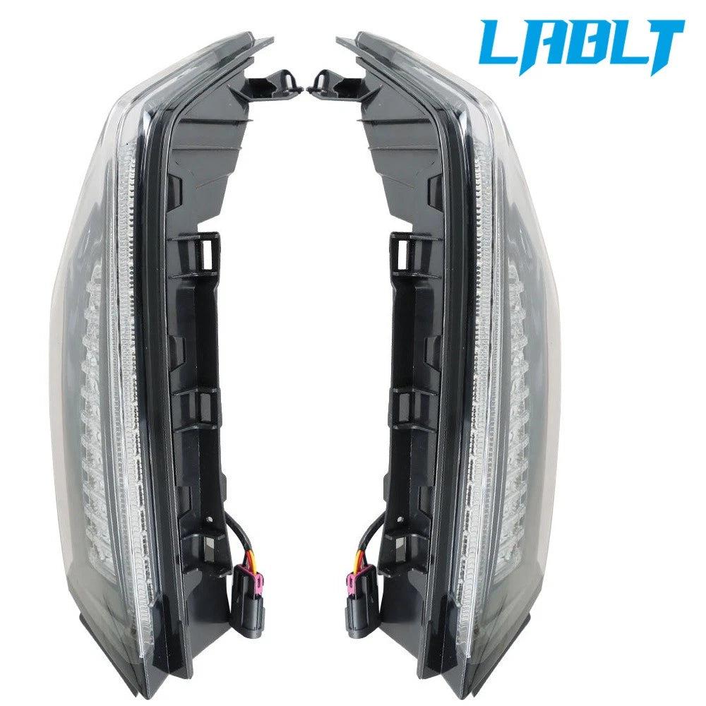Tail Light Pair for Cadillac ATS (2013–2018) - Black Housing, LABLT