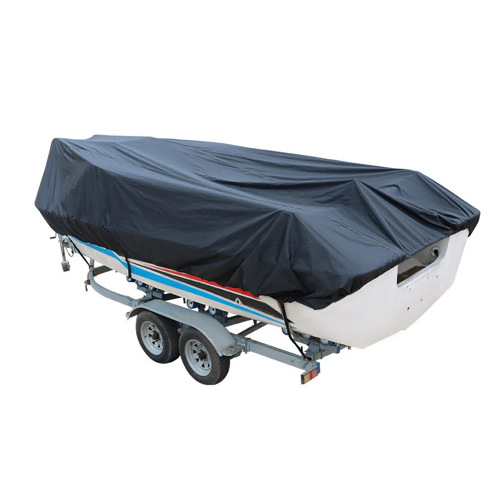 Boat Cover for 17-19' Trailers (Marine Grade Polyester Canvas 600D)