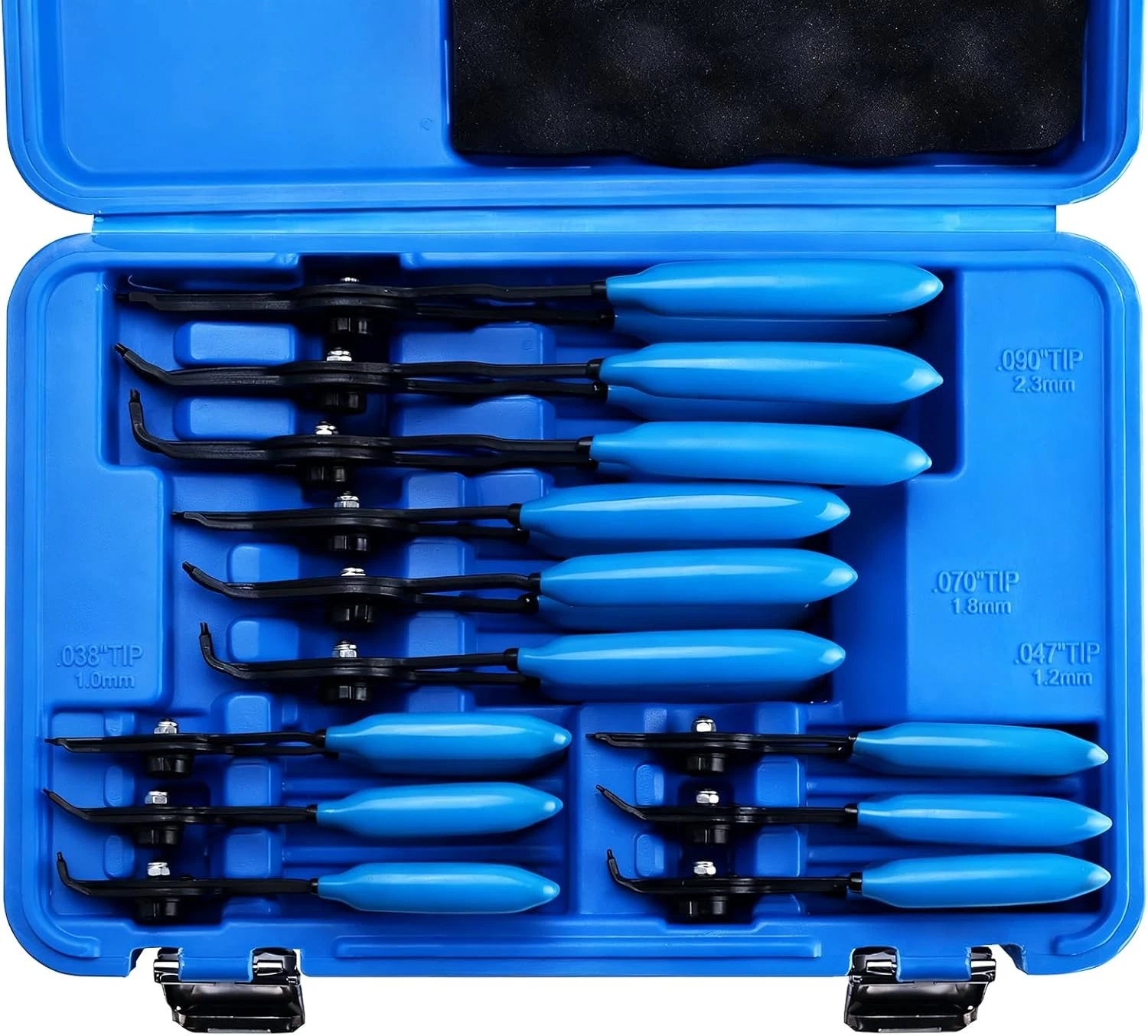 12Pcs Snap Ring Pliers Set for Universal Use (Internal/External)