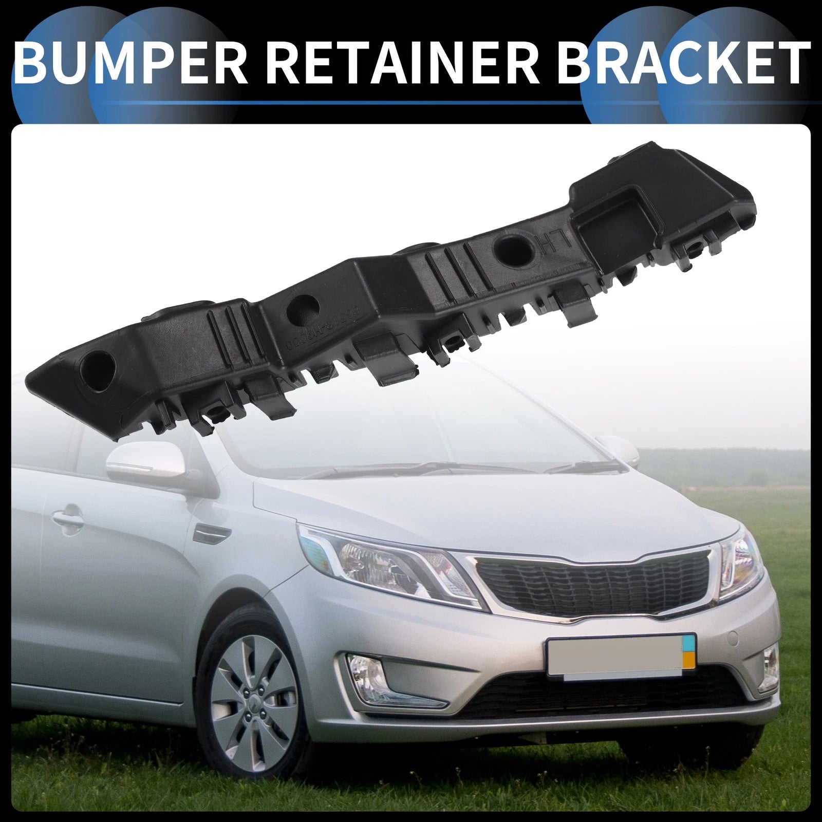 Left Front Bumper Retainer Bracket for Hyundai Elantra (2021–2023)