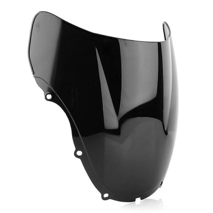For Honda CBR 600 F4 99-00 Windshield Windscreen Wind screen Double Bubble Black