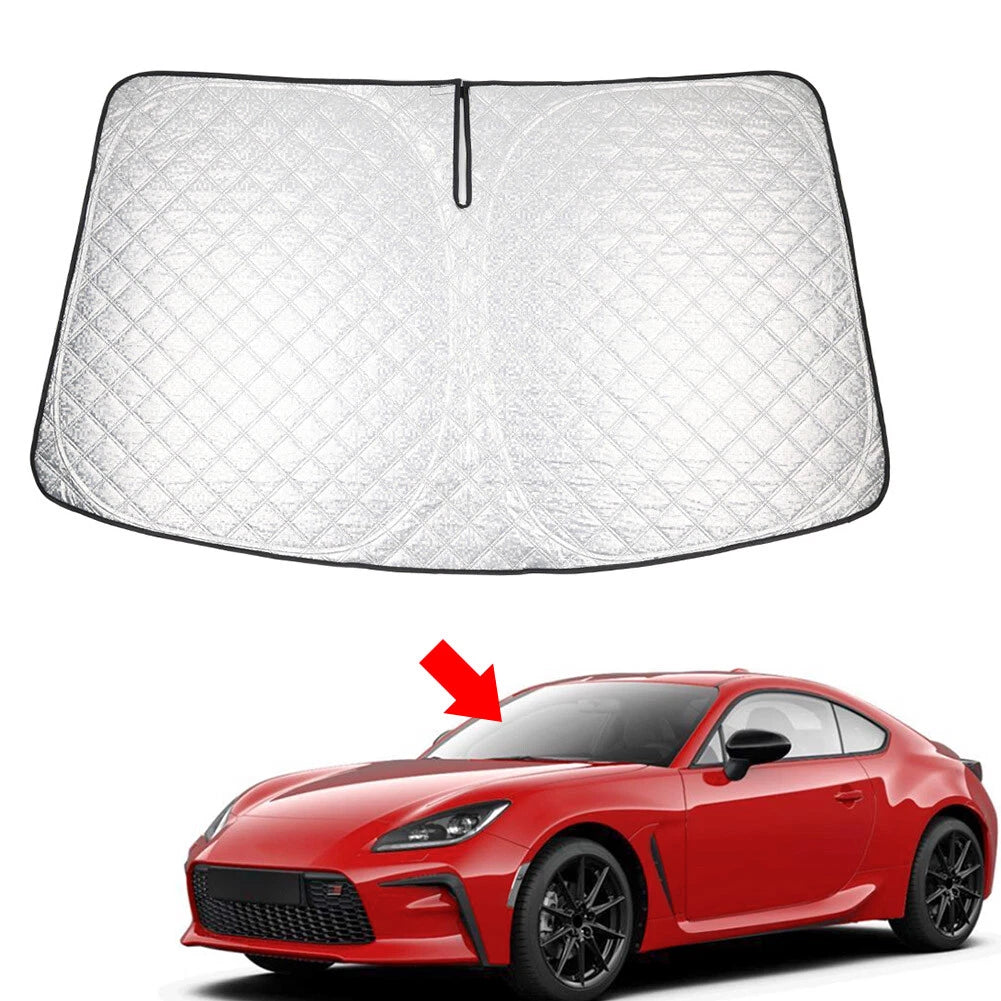 1pc Foldable Windshield Sun Shade Visor for Toyota 86 (2017–2021)