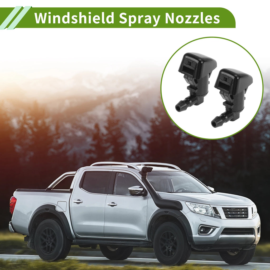 Windshield Washer Nozzle with Hose Connector for Ford