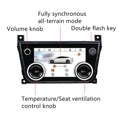 7" Android LCD Touchscreen AC Climate Control For 10-19 Jaguar XJ XJL NH-RRAC011