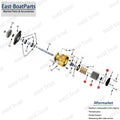Impeller Kit with Puller for Johnson & Jabsco (09-704BT-1, 18958-0001-P)