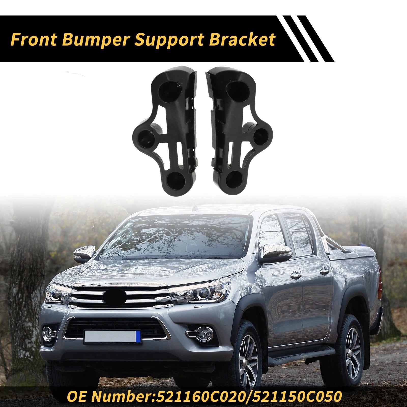 Front Bumper Support Bracket Replacement for Toyota Tundra (2007–2013)