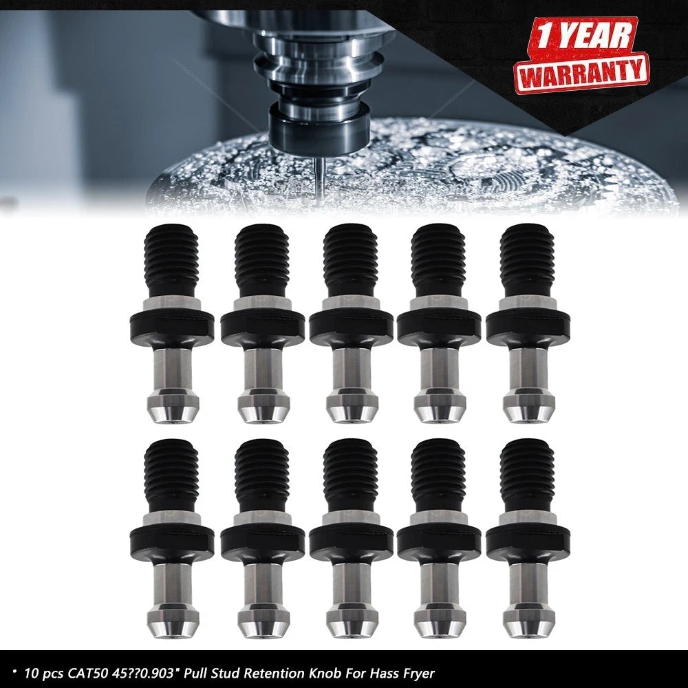 10X Pull Stud Retention Knob for Hass Fryer CAT50 (45° 0.903")