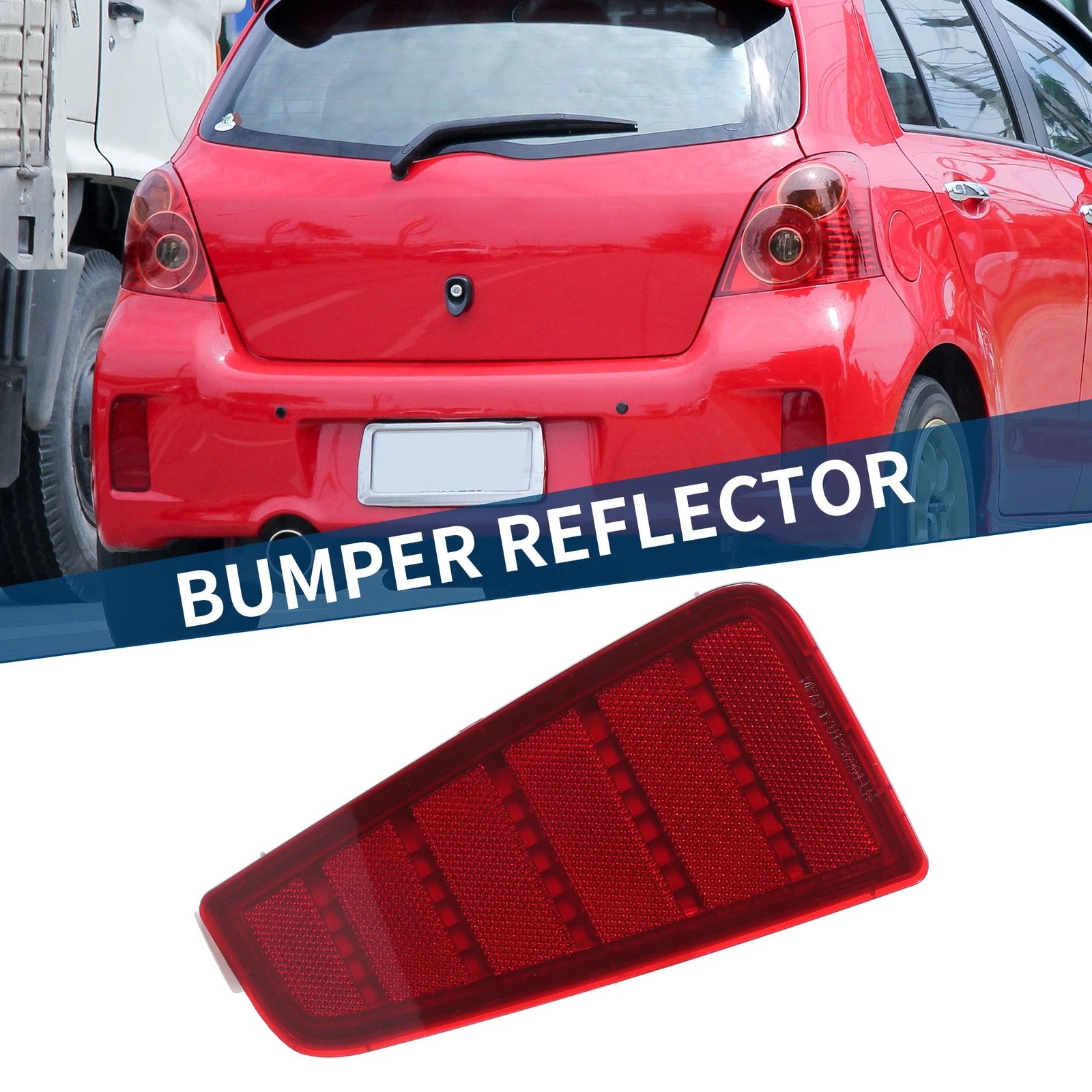 Rear Left Bumper Reflector Replacement for Toyota Yaris (2012–2014)