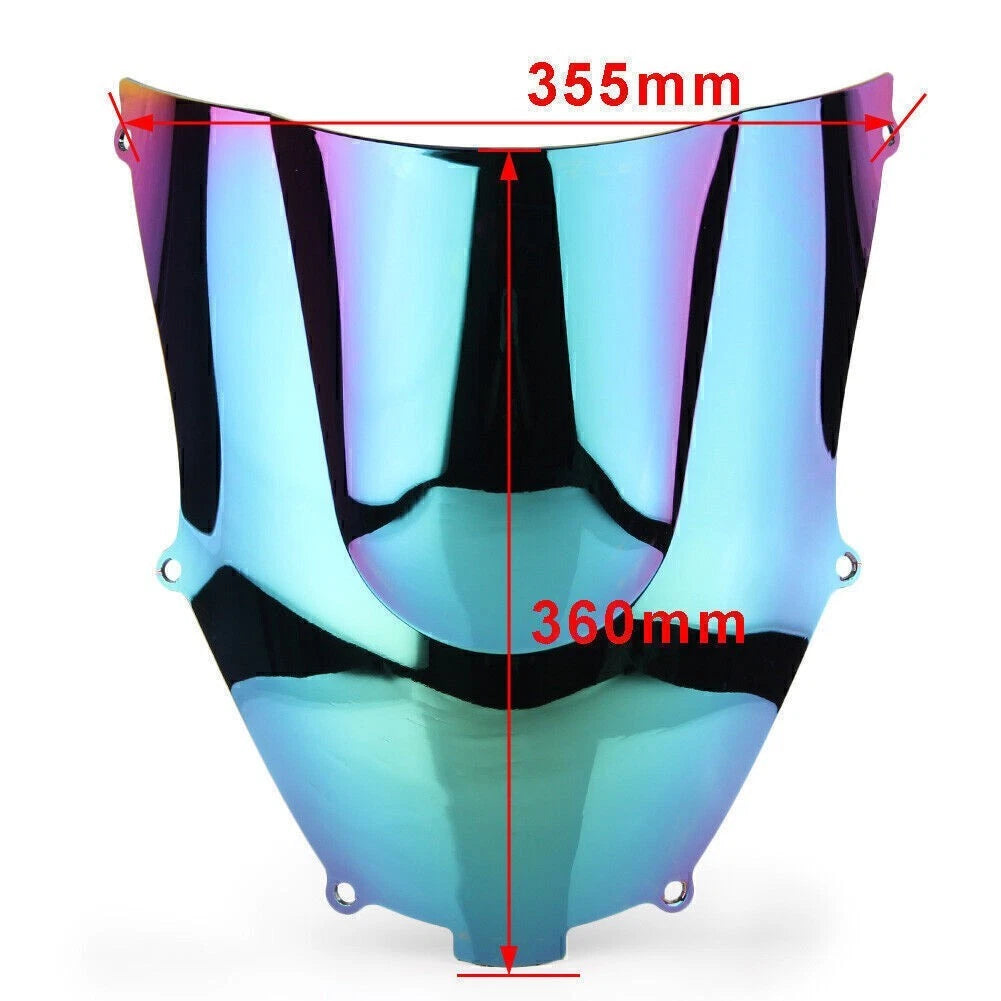 Front Windshield for Kawasaki ZX9R (2000–2003) Clear Windproof