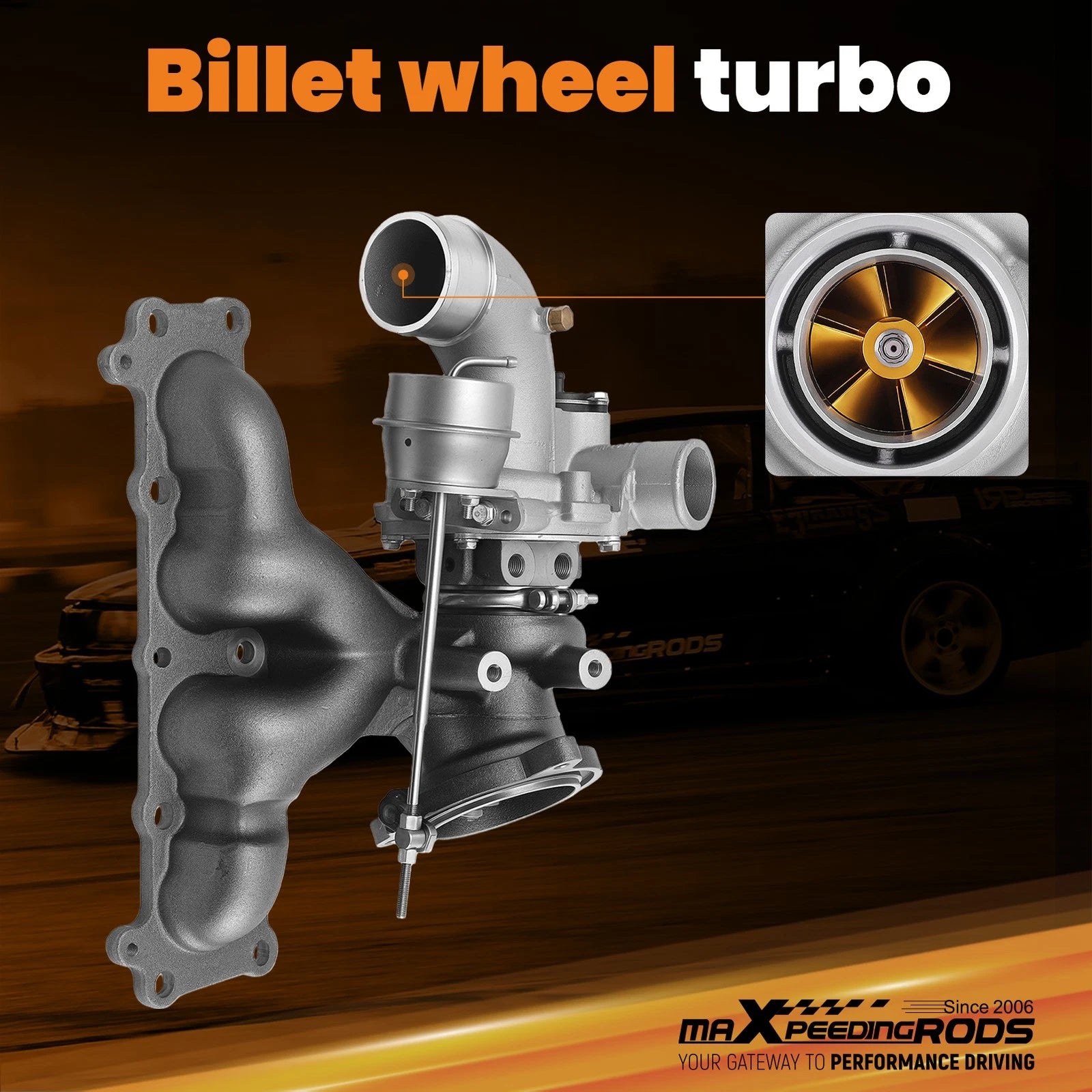 Billet Turbocharger for Range Rover Evoque 2.0L (2014–2017)