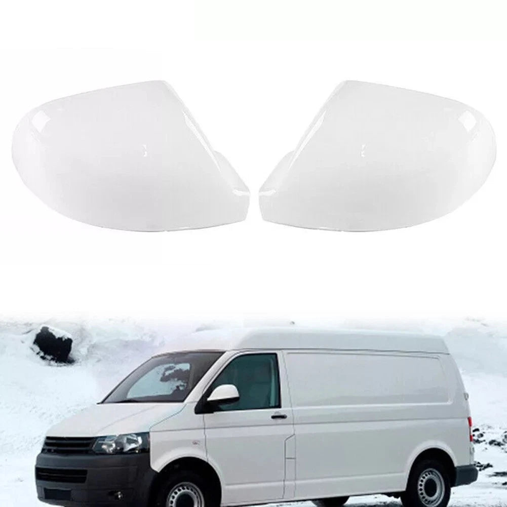 White Rear View Mirrors for Transporter (2010–2019)