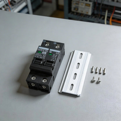 DZ47Z-2P DC Circuit Breaker for Solar Panel Mounting Systems