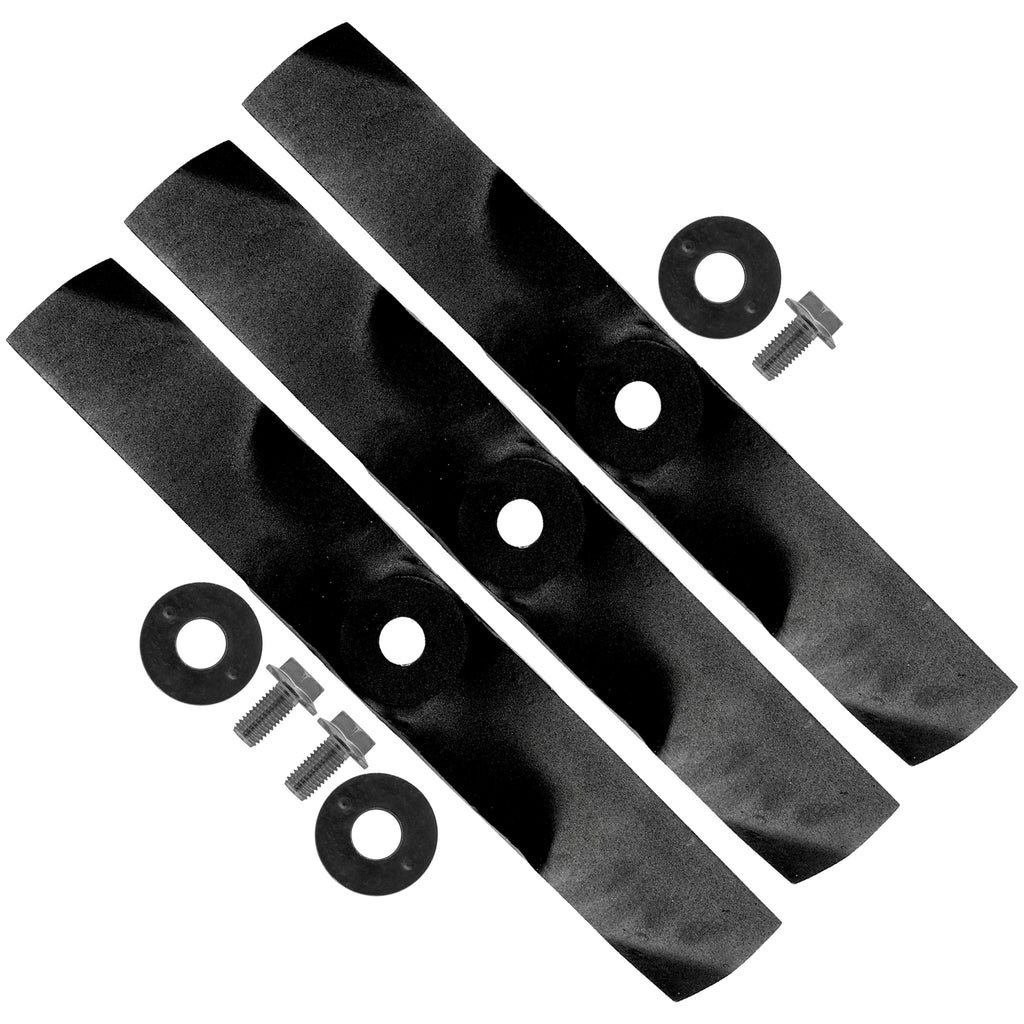 Deck Blade and Bolt Replacement for John Deere F510 F525 (1988–1991)