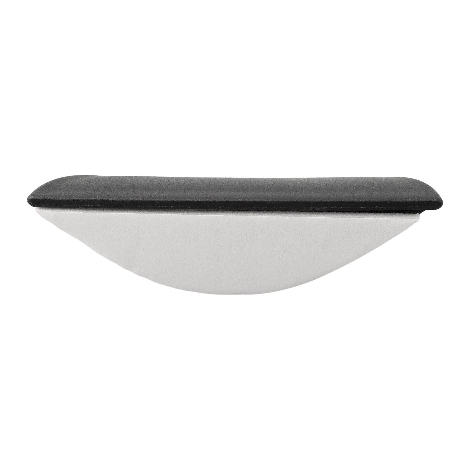 Self-adhesive Plastic Handle for Cabinet Wardrobe Sliding Door (Black)