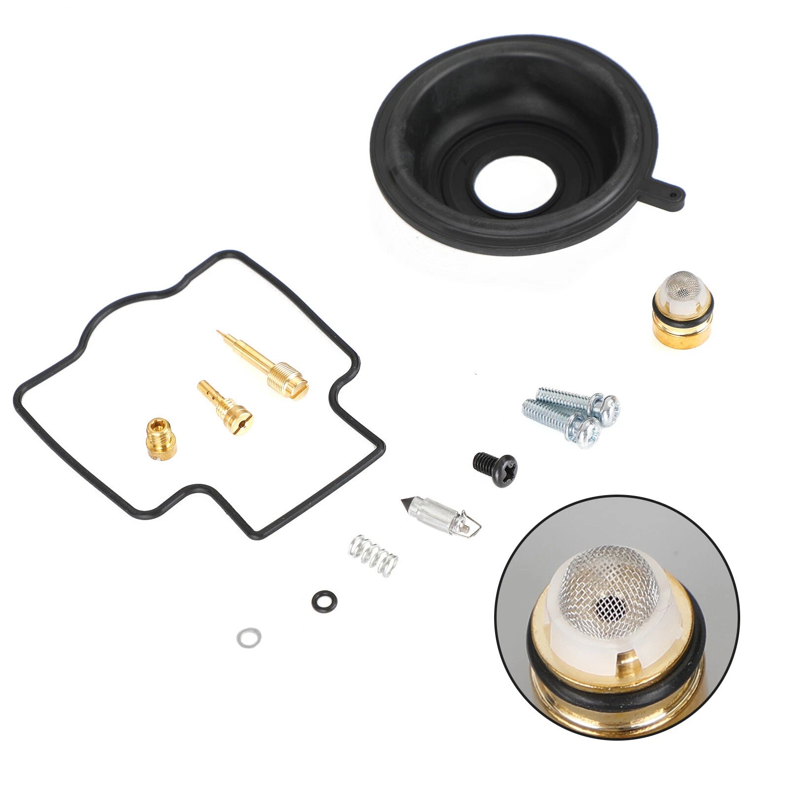Carburetor Rebuild Kit for Kawasaki ZXR250 (1989–1995) ZX250 ZXR250R