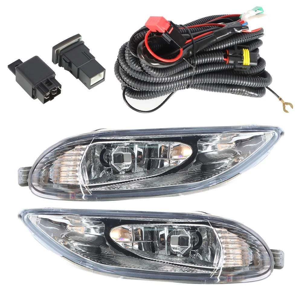 Fog Light Wiring Kit with Bulbs for Toyota Corolla (2005–2008)