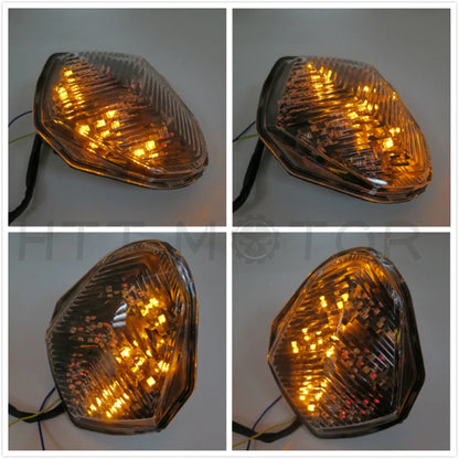 Tail Light Brake Light Turn Signals for Suzuki GSX-R GSXR1000 (2003–2004) Clear
