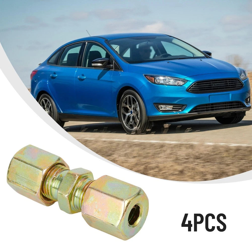4 Pack Brake Line Connectors for 75mm Pipes