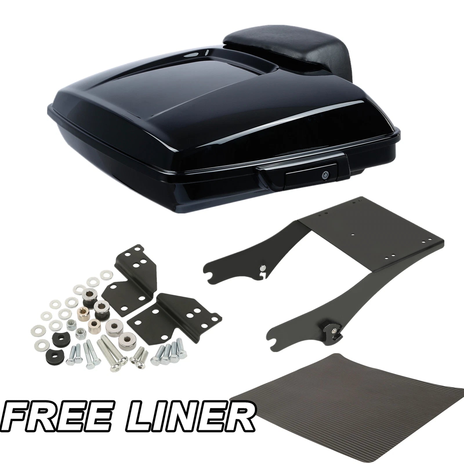 Trunk Pad Mount Rack Docking Hardware Kit for Harley Touring (1997–2008)