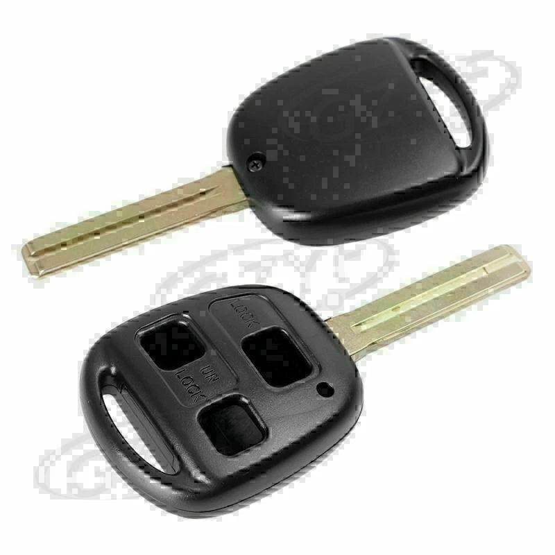 3 Button Keyless Entry Remote Key Shell Case for Lexus