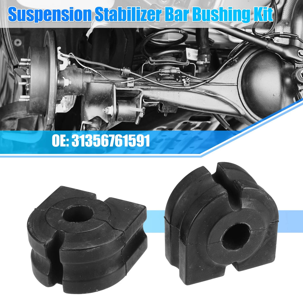 2pc Suspension Stabilizer Bar Bushings Replacement for BMW 525i (1997–2003)