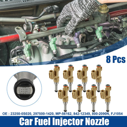 8PCS Fuel Injector Nozzle Replacement for Toyota Tundra 4.6L 5.7L (2010–2019)